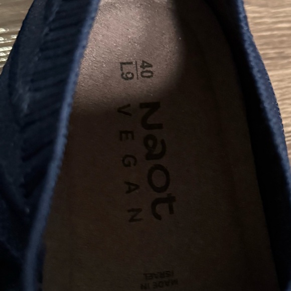 Naot Okahu Vegan Knit Navy Lightweight Slip On Sneakers Womens Size 9 / 40 - Picture 4 of 5